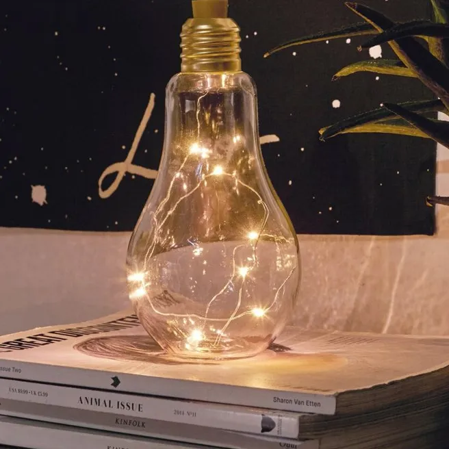 Urban Outfitters Bulb Firefly Table Lamp💡 photo 1