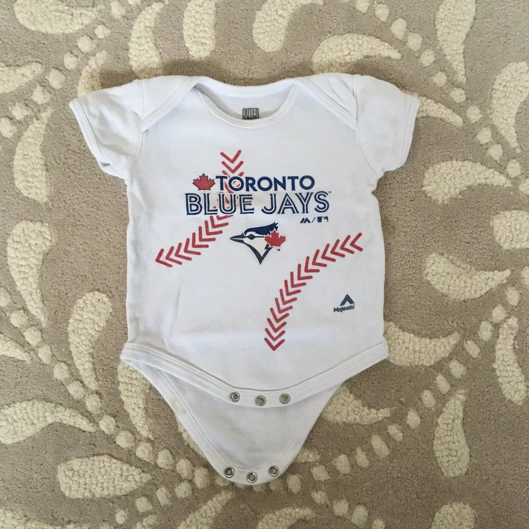 Toronto Blue Jays And Hudson’s Bay Baby Onsies photo 5