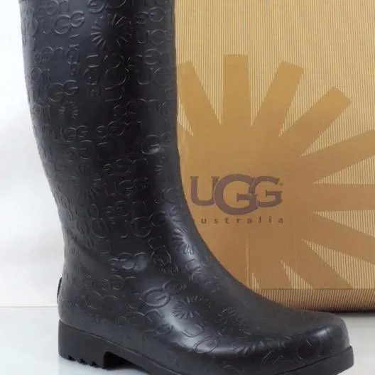 UGG Tall rain boots With Wilshire Logo photo 1