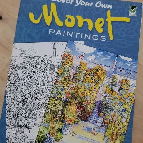 Color Your Own Monet Colouring Book photo 5