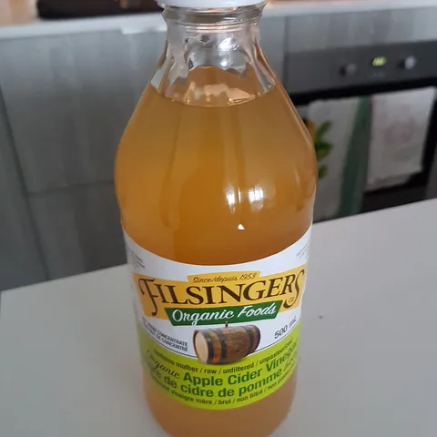 Organic Apple Cider Vinegar (minus a few tablespoons) photo 1