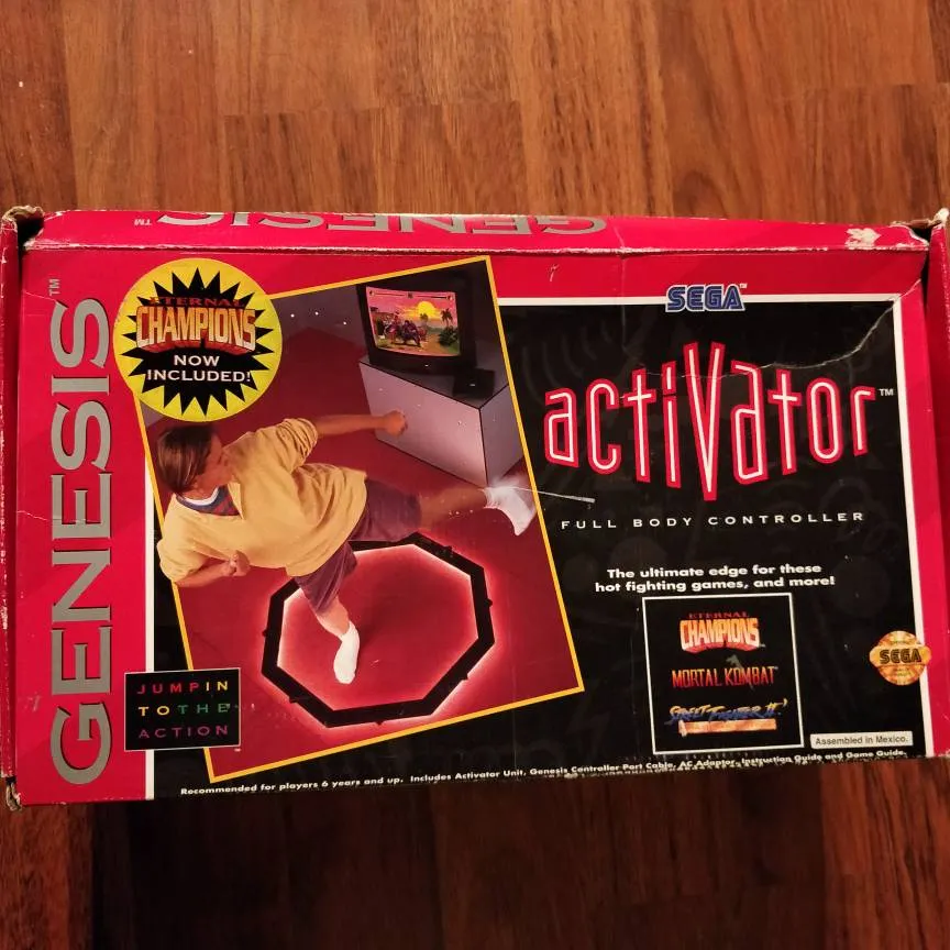 Sega Activator Complete With Eternal Champions photo 1