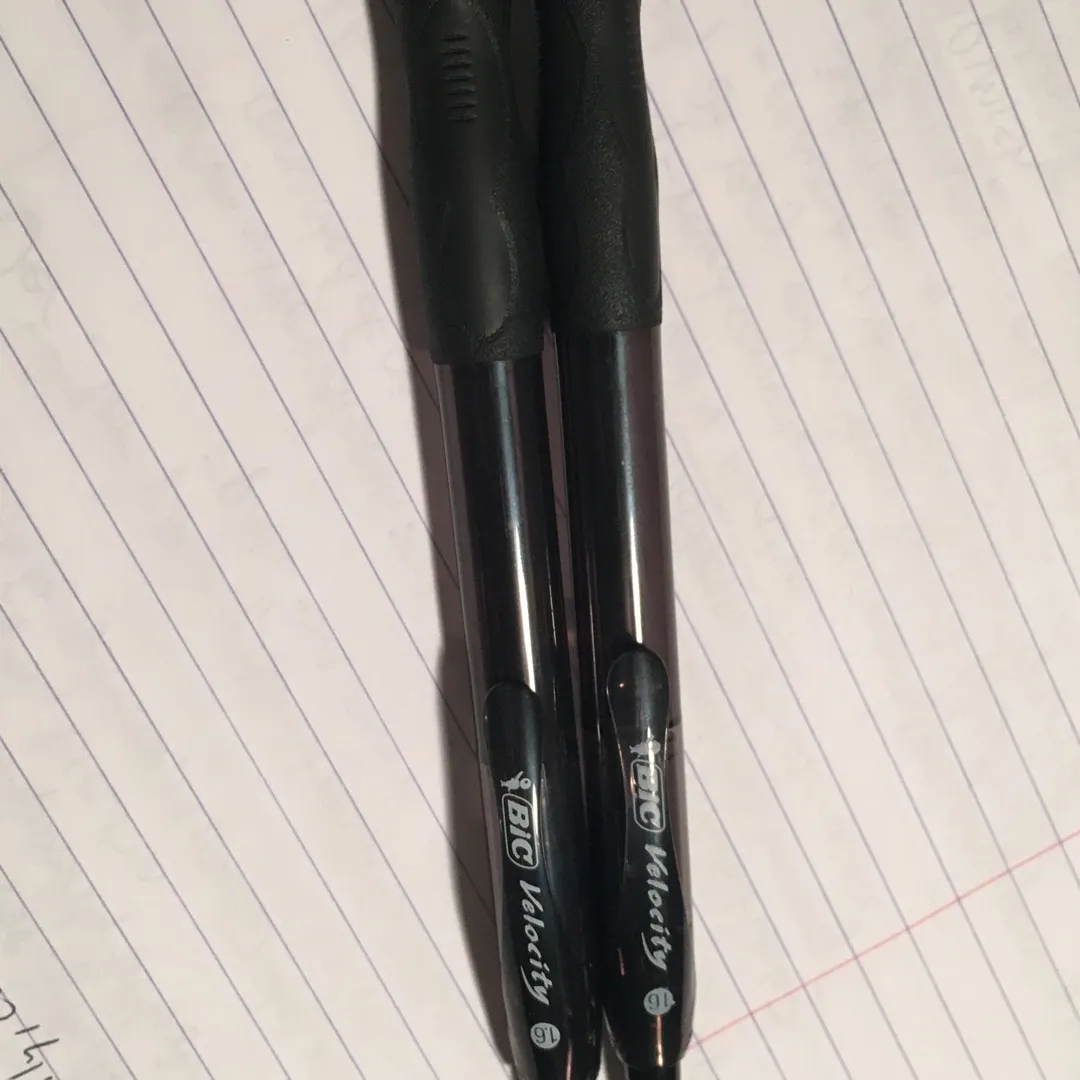 BIC Velocity pens-black photo 1