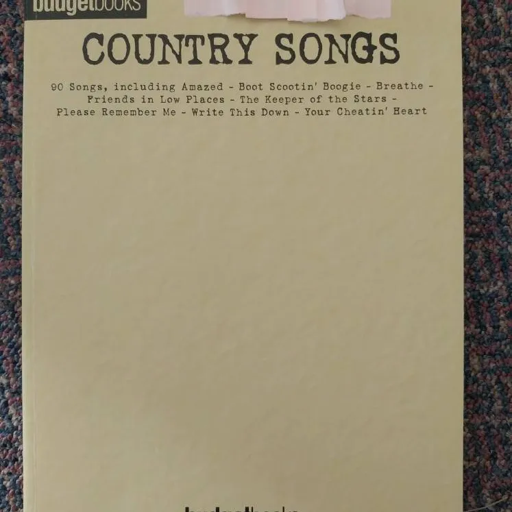 Budget Books Country Songs photo 1