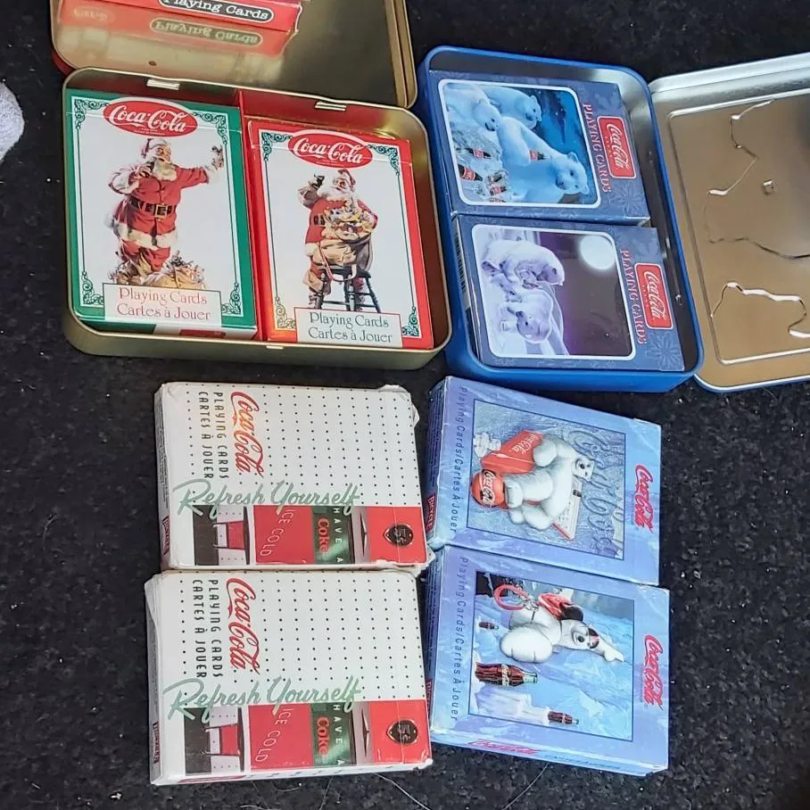 Cocacola Card Lot photo 1