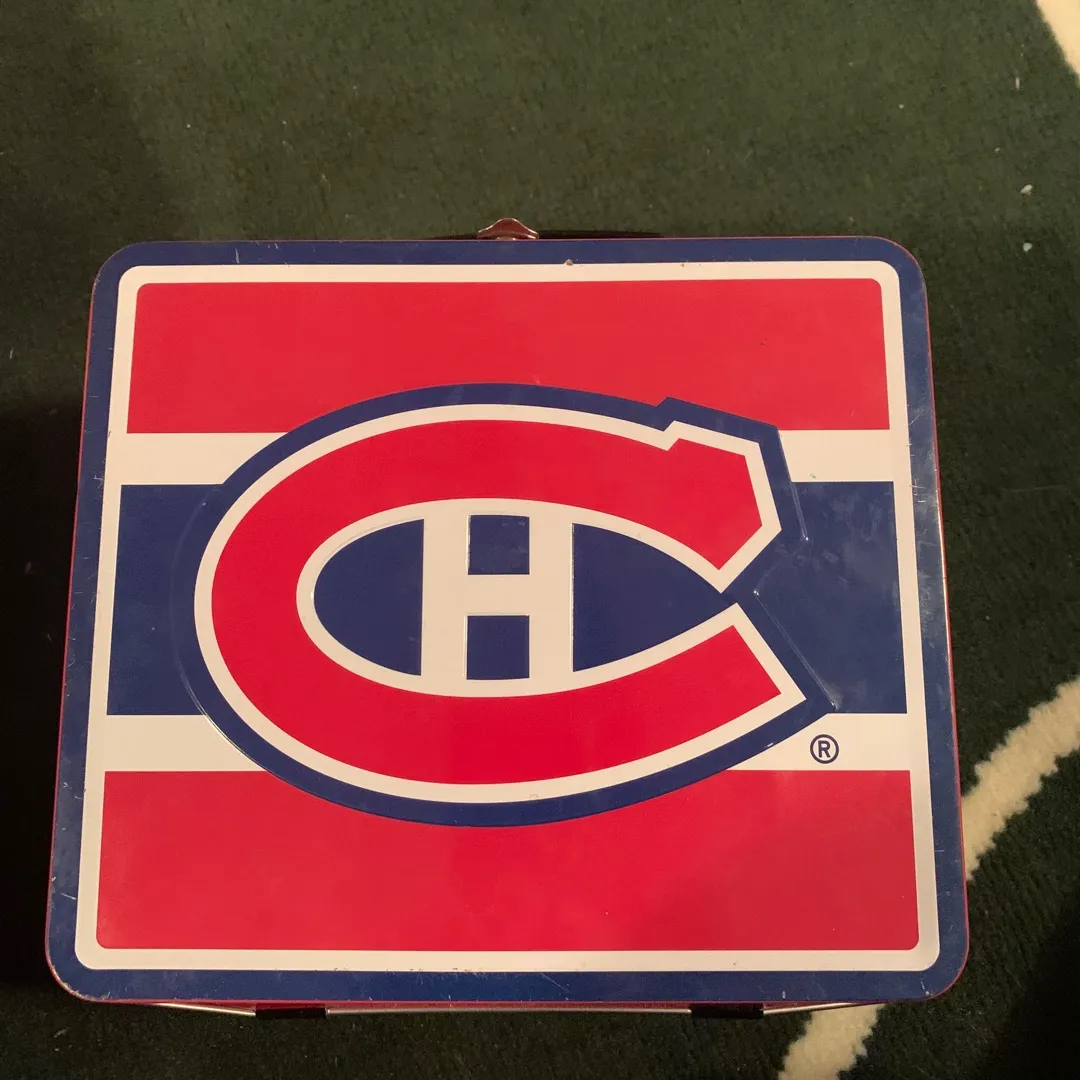 Montreal Canadiens Steel Lunch Box photo 1