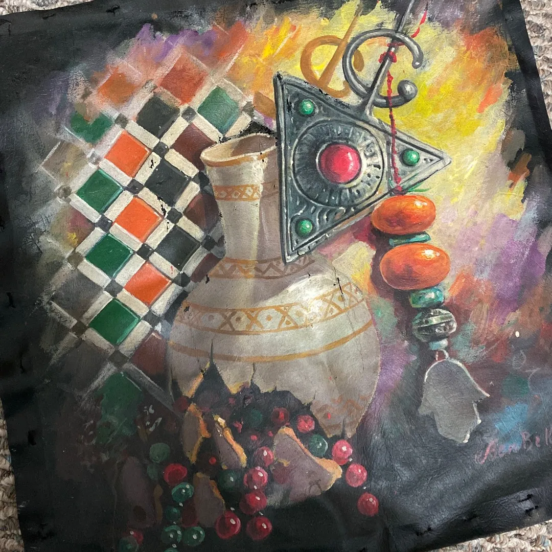 Painting On A Cloth photo 1