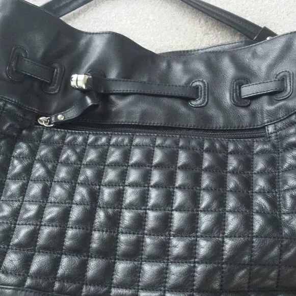 BCBG Max Azria leather purse photo 6
