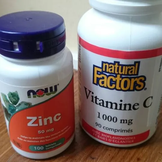 Zinc and vitamin C- Unexpired photo 1