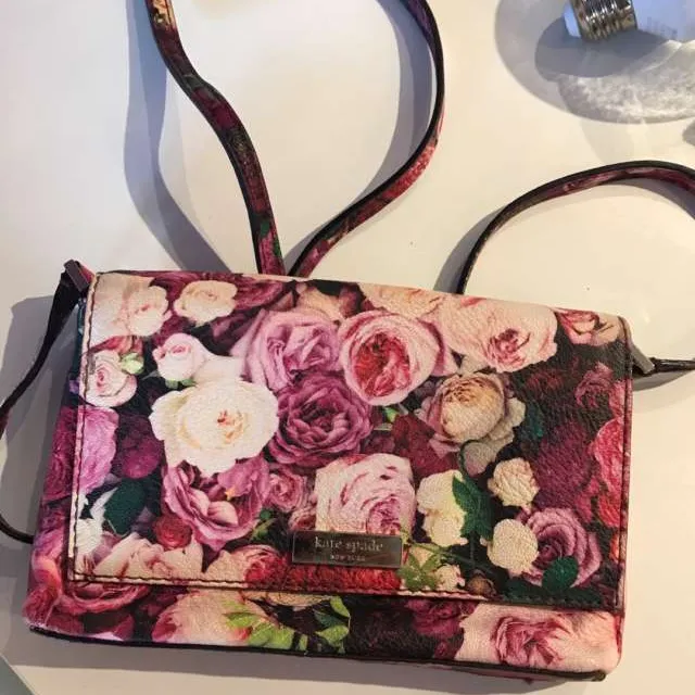 Kate Spade Flower Print Handbag photo 1