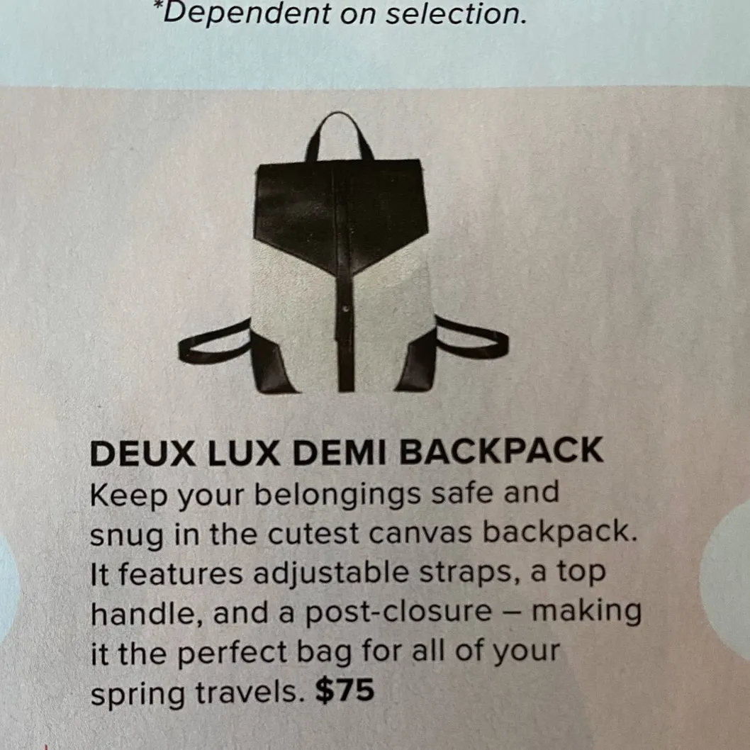 🎁 Giftable - Deux Lux Demi Backpack photo 6