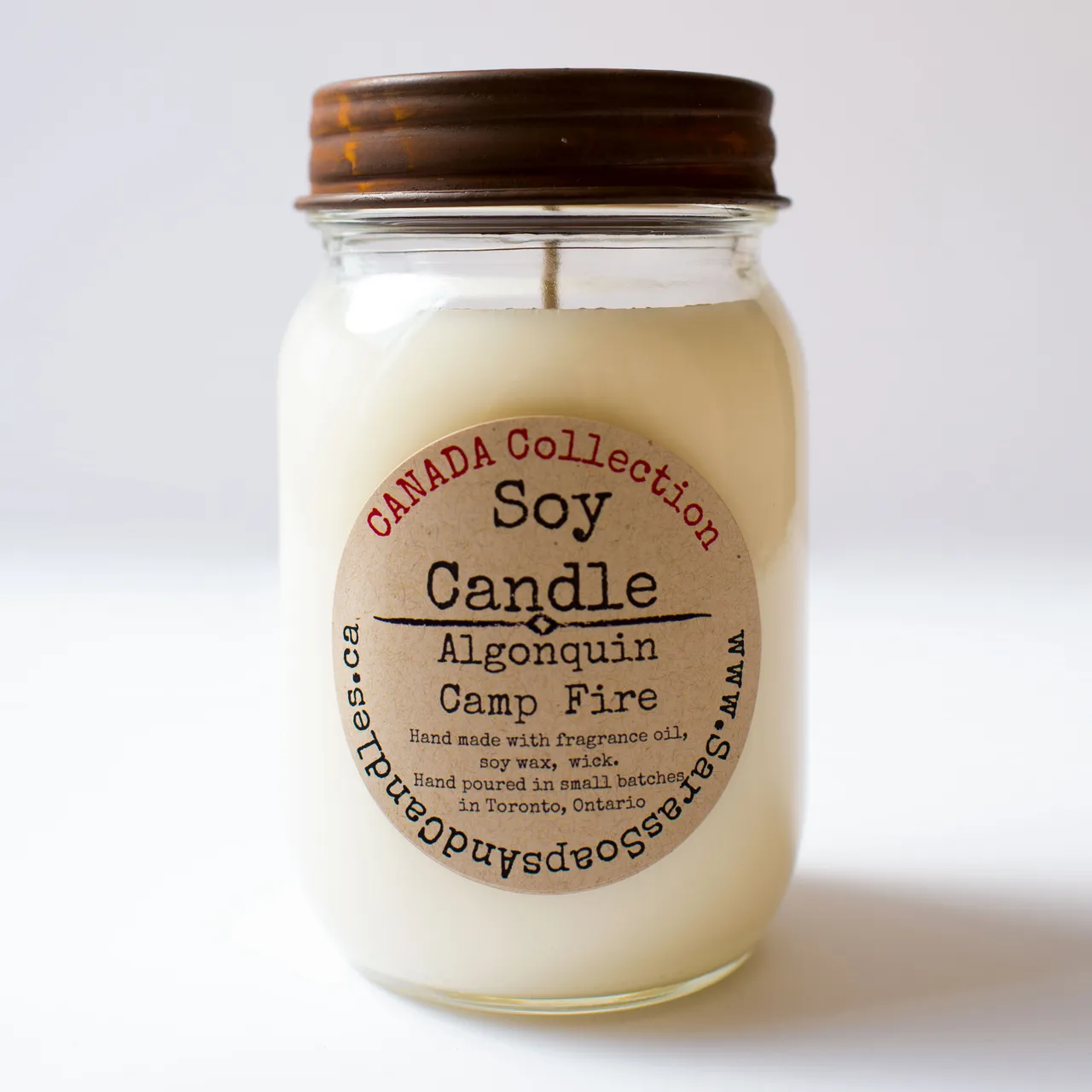 Algonquin Campfire - Large Soy Candle photo 1