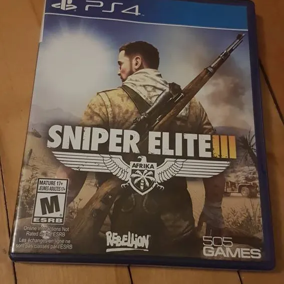 Sniper Elite III PS4 photo 1