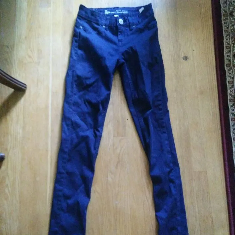 Size 1 Navy Jeans photo 1