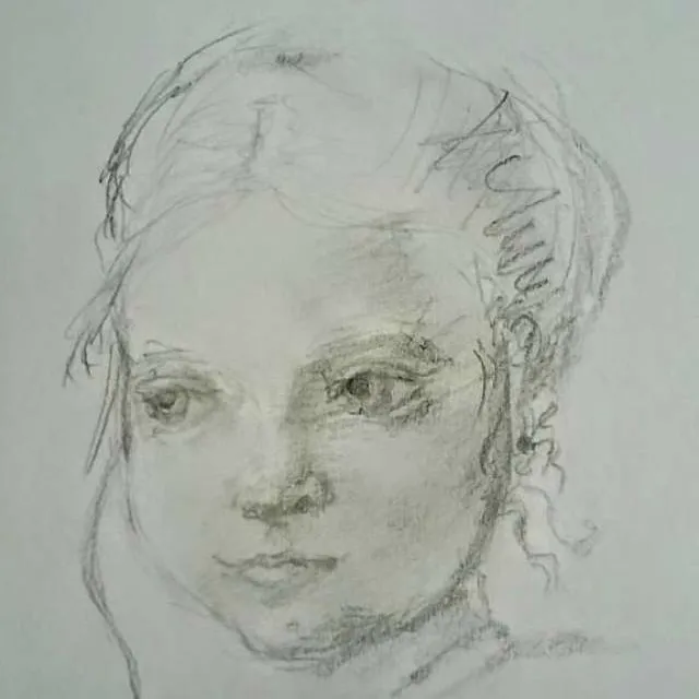 Portrait  Pencil Drawing photo 1