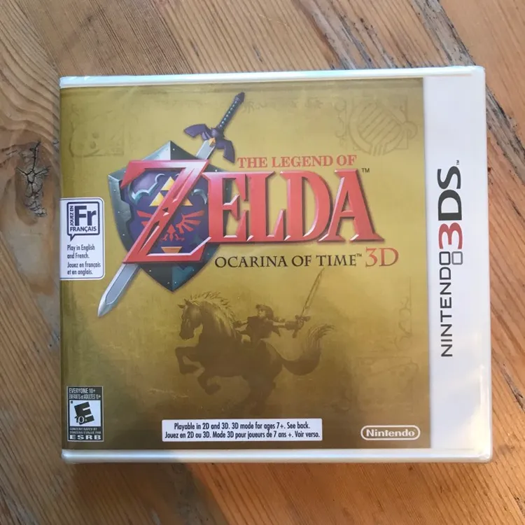 Zelda Ocarina of Time 3DS game UNOPENED photo 1