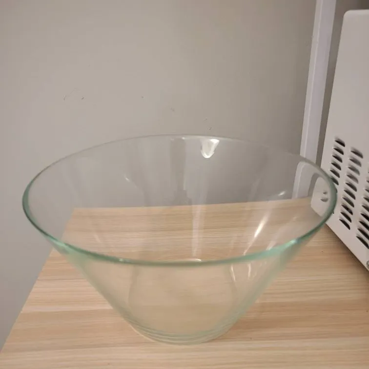 Heavy Glass Bowl photo 1