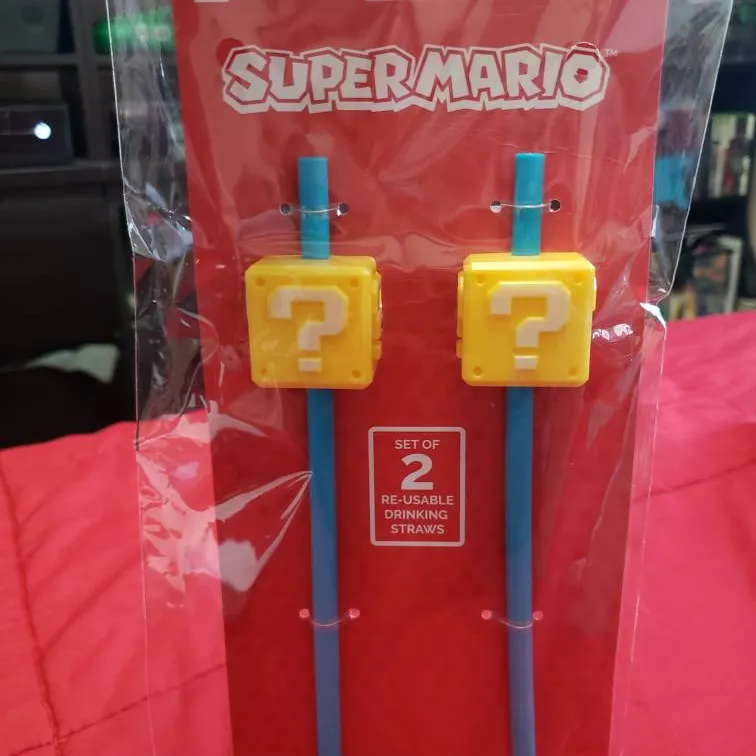 Nintendo Straws photo 1