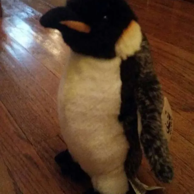 Stuffed Penguin And Whale photo 1