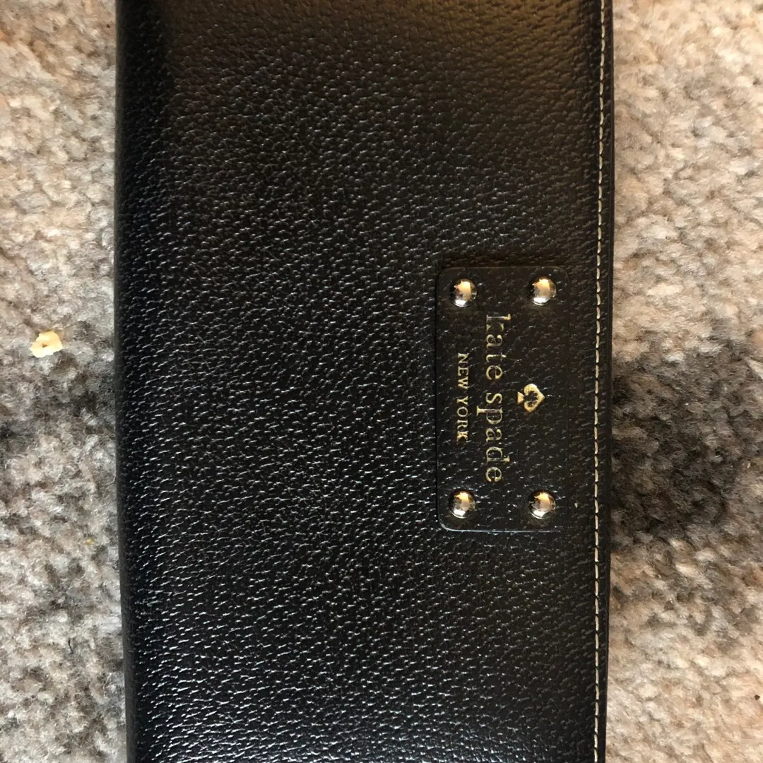 Long Kate Spade Leather Wallet photo 1