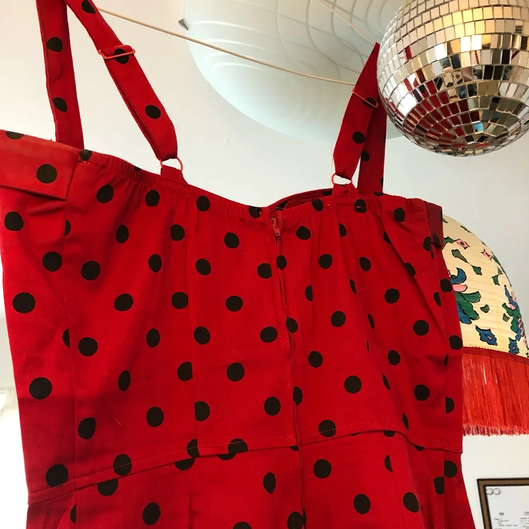 Red Polka Dot Dress (quite sexy) photo 4