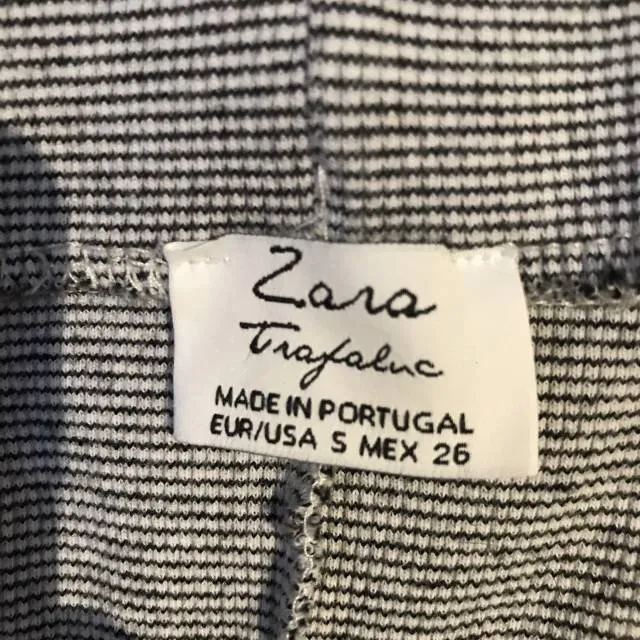 Zara Trafaluc Stripe Skirt photo 4