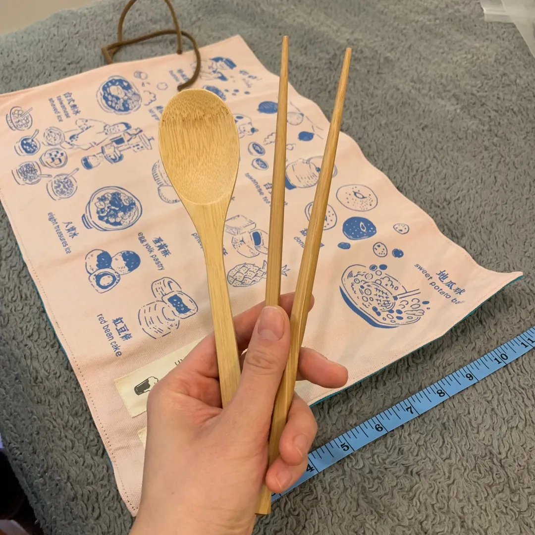 Wooden Spoon And Chopsticks Set photo 1