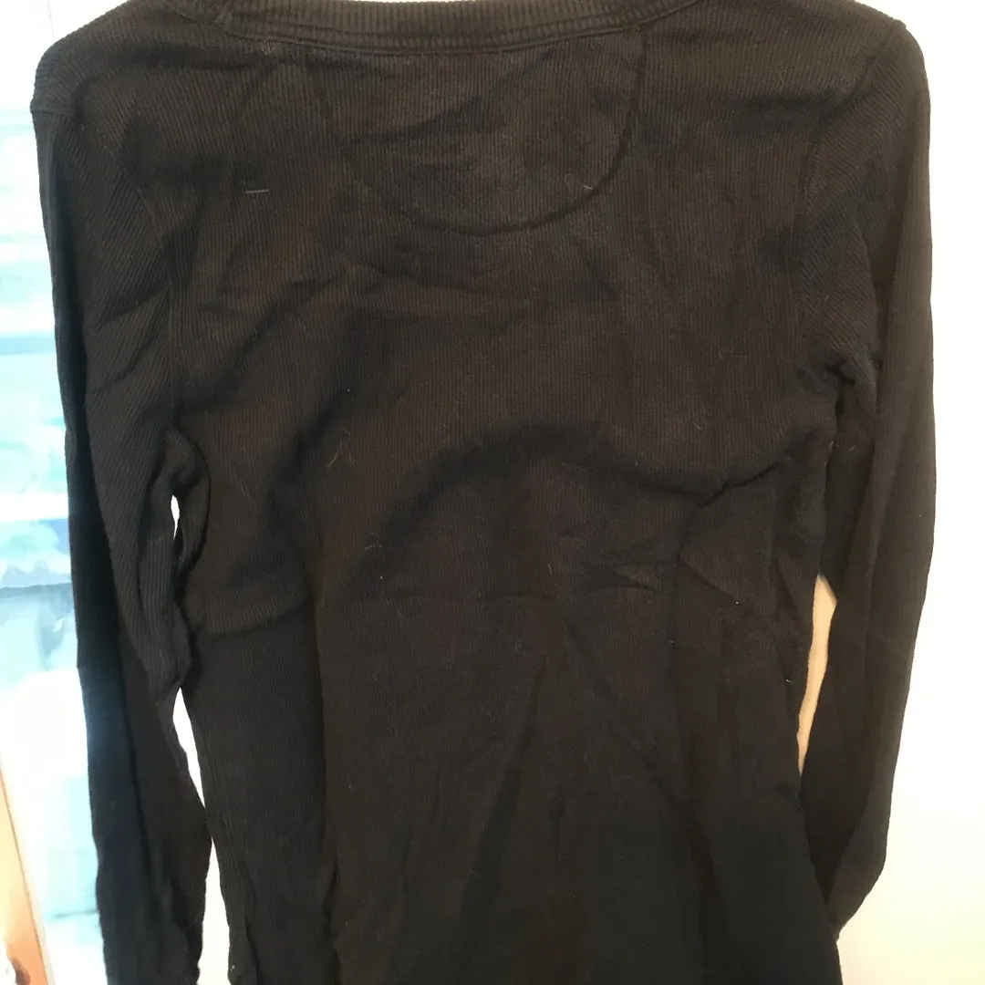 Comfortable GAP Brand Black Large Sweatshirt Shirt Sleeve photo 4