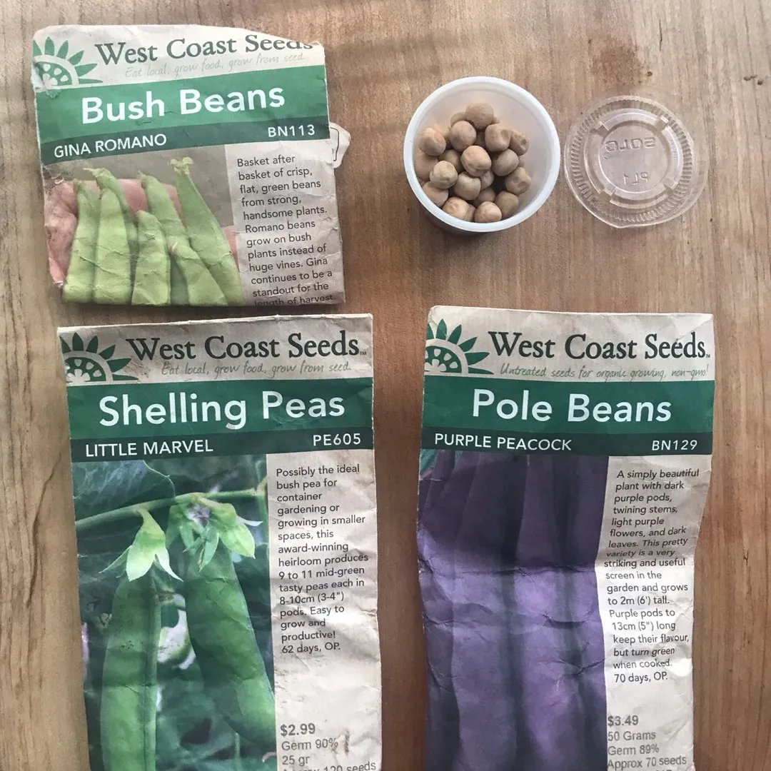 Garden Seed Mix: Beans & Peas photo 1