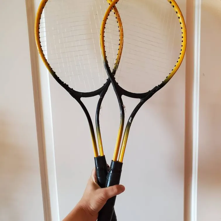 Tennis Rackets. No Brand Visible. photo 1