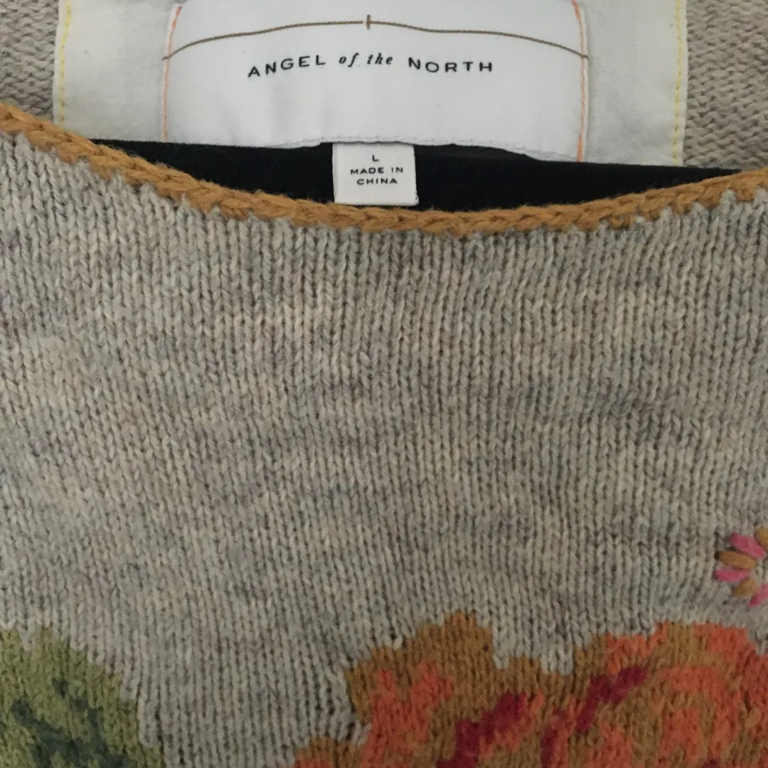 Angel Of The North Sweater From Anthropologie photo 6