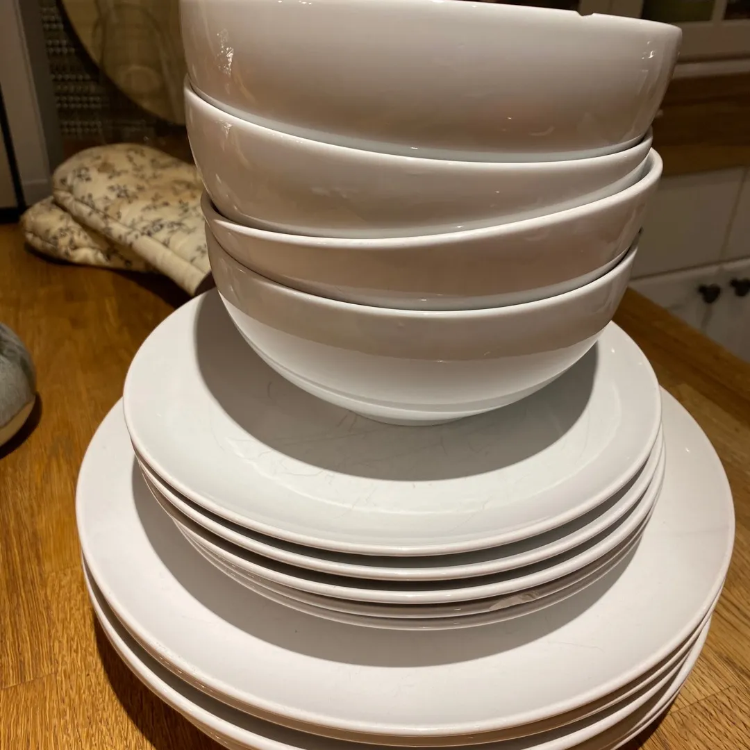 IKEA White Dishes photo 1