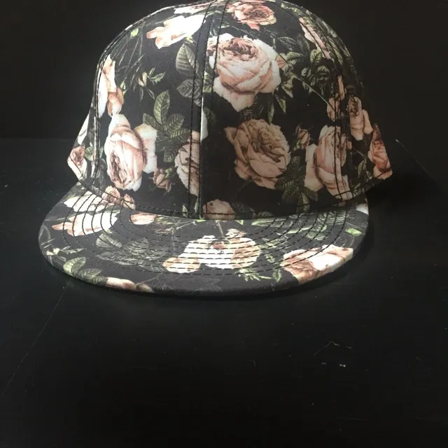 Topman Flower Print Hat photo 1