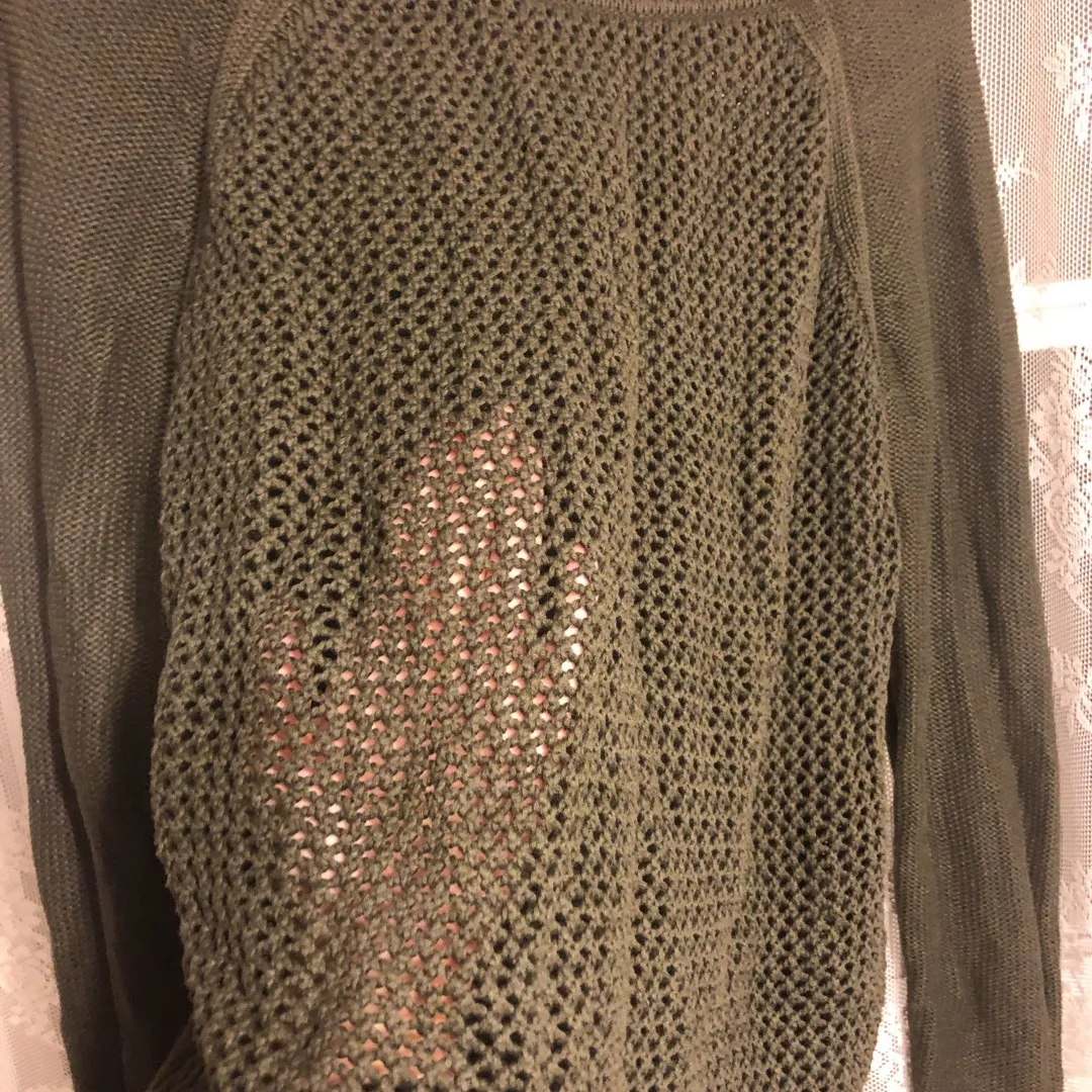 Forever 21 Plus Size Green Sweater photo 3