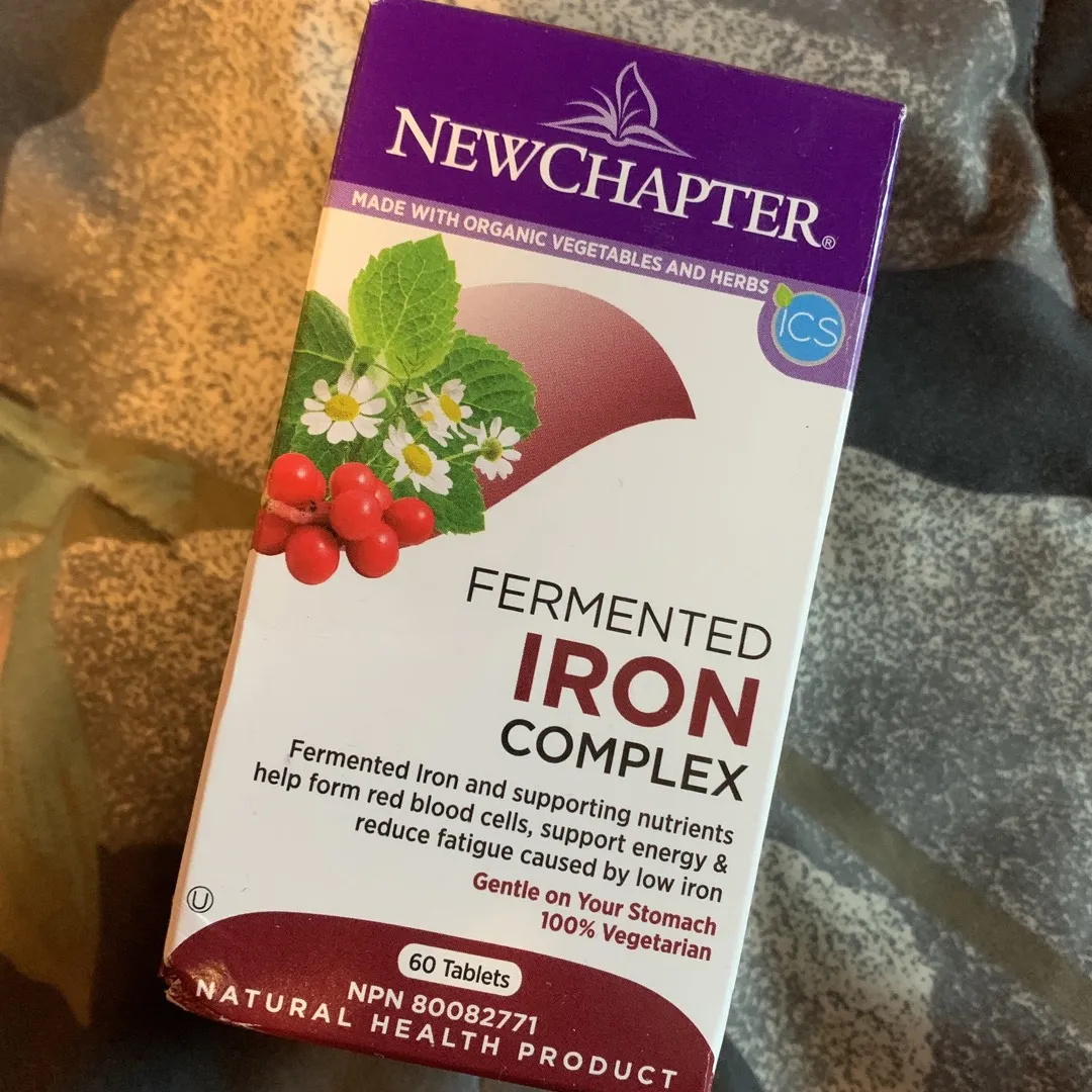 BNIB Fermented Iron Tablets photo 1