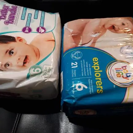Size 6 Diapers photo 3