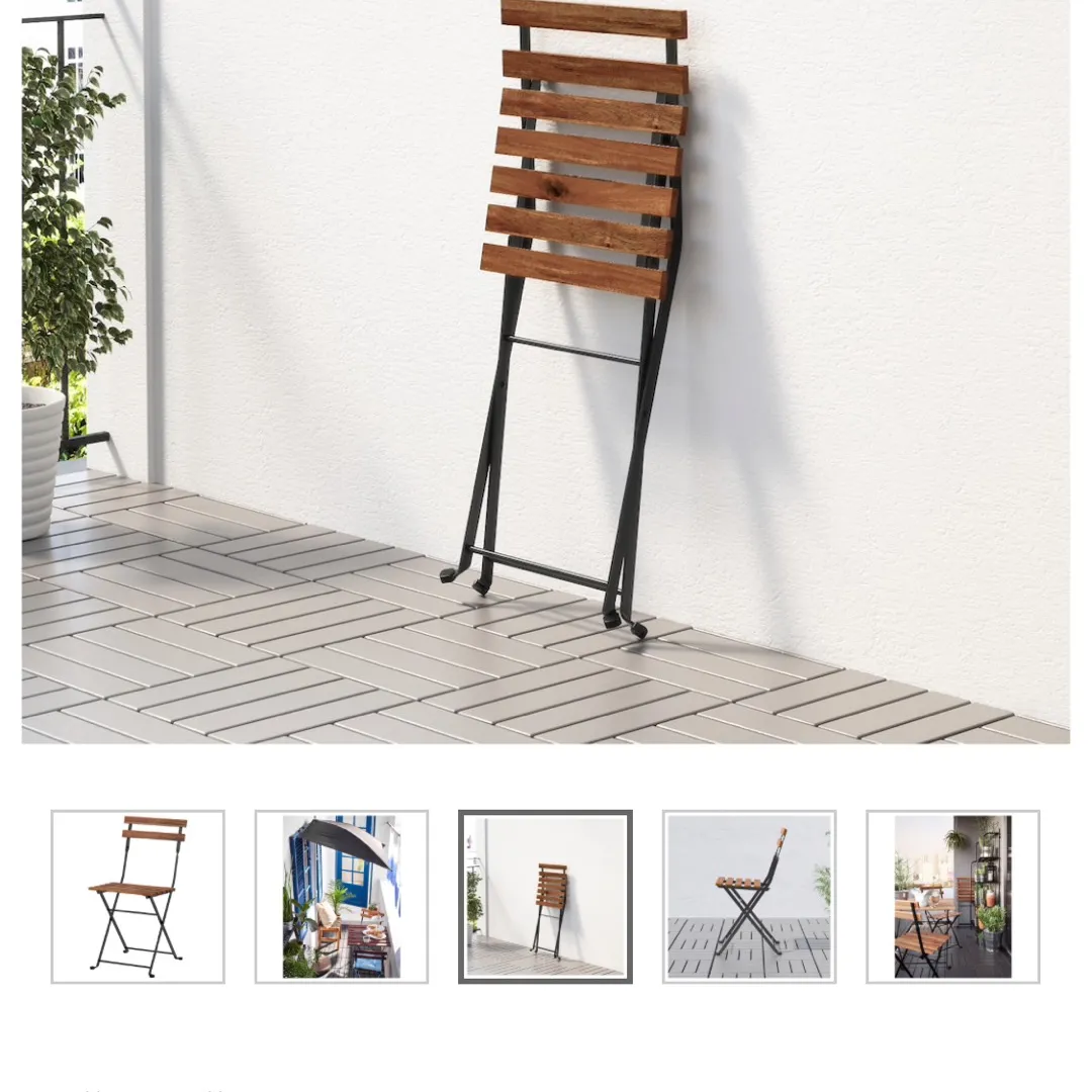 IKEA Patio Set //Tarno (2) + Tarno Table photo 9