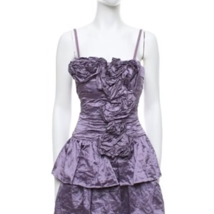 BCBG Max Azeria PURPLE DRESS Size 34 Perfect For Prom #promdr... photo 1