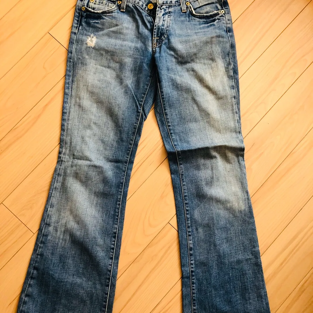 7’s Jeans Circa Early 2000’s Size 28 Flare 😎 photo 1