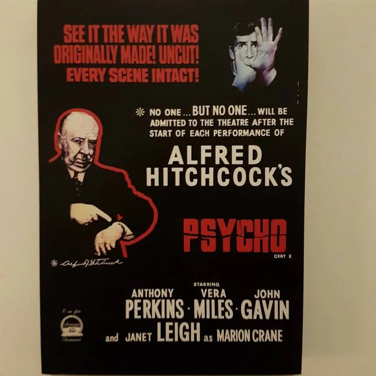 Hitchcock's Psycho Print photo 3