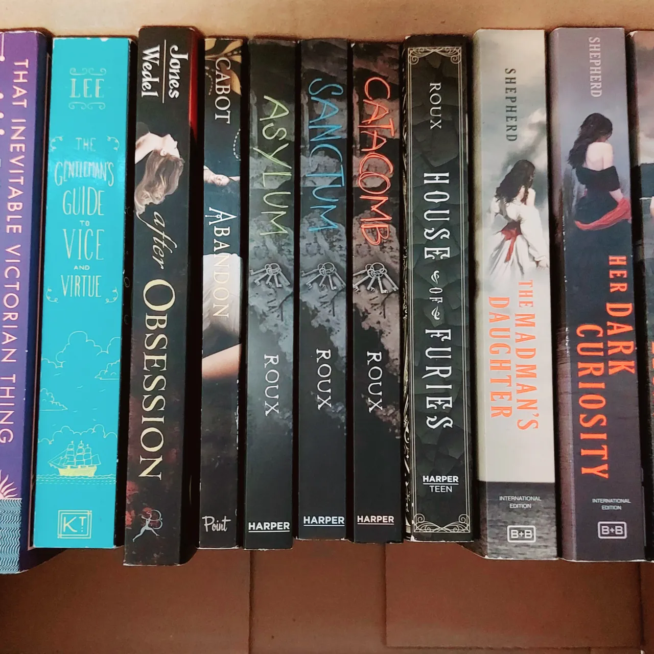 Box of YA Novels photo 1
