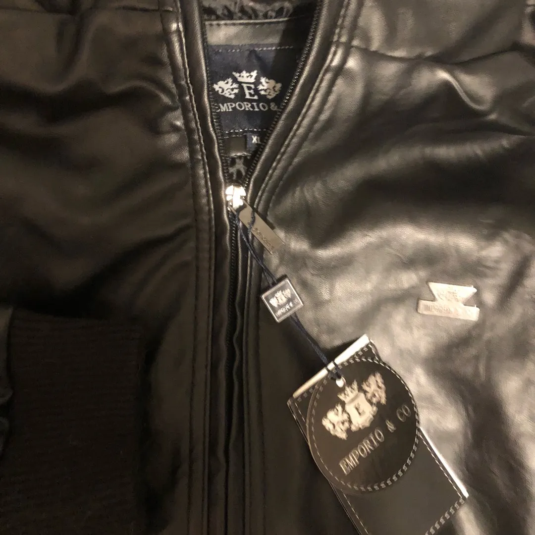 BNWT Emporio & Co Leather Jackets photo 5