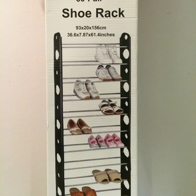50-pair shoe rack photo 1