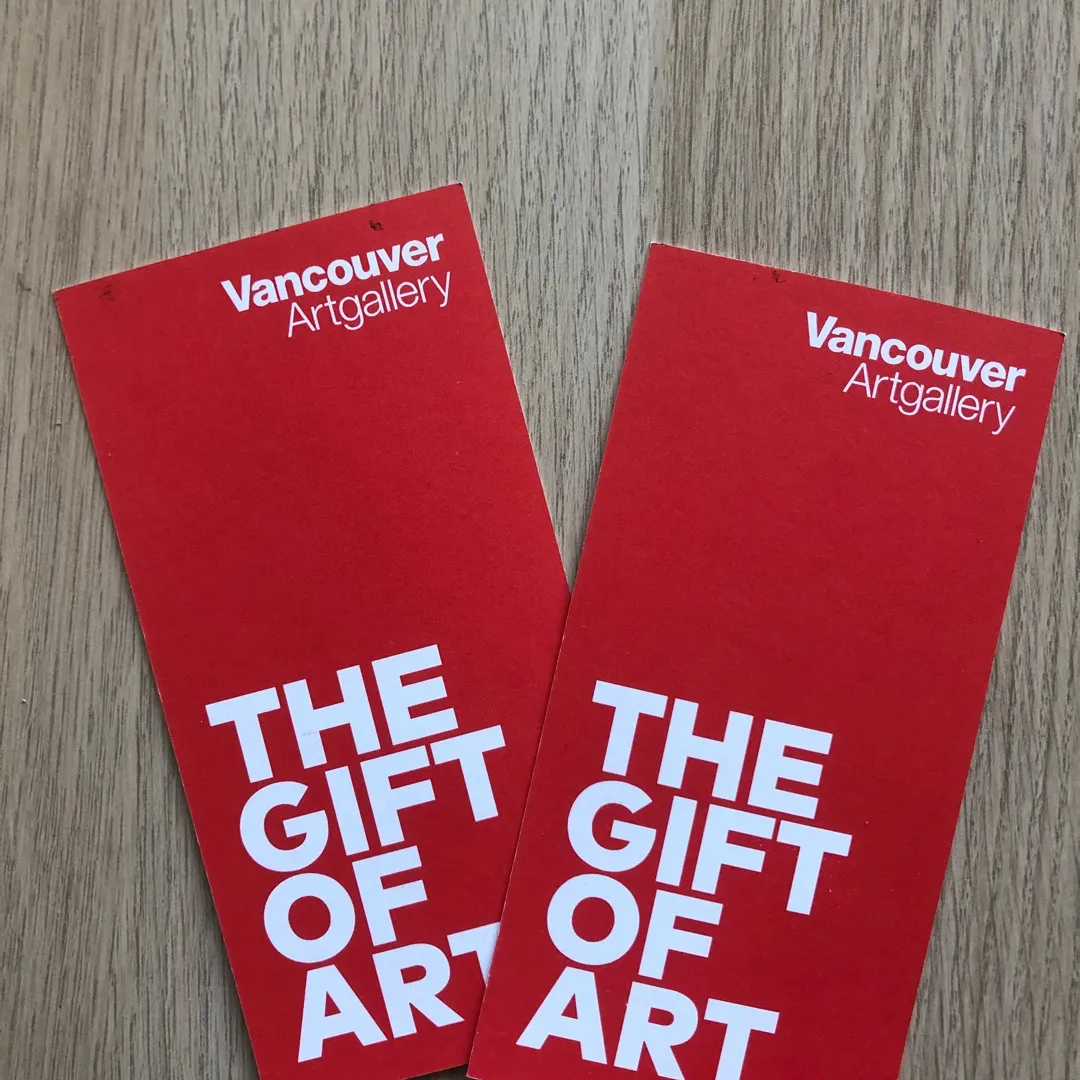 Two Tickets To Vancouver Art Gallery photo 1