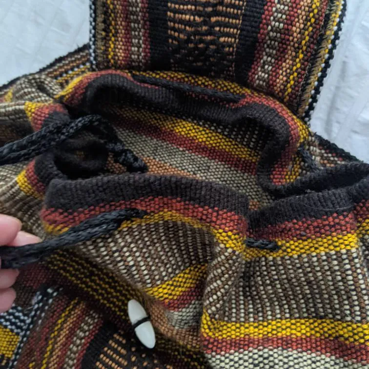Drug Rug Weaved Fabric Backpack photo 4
