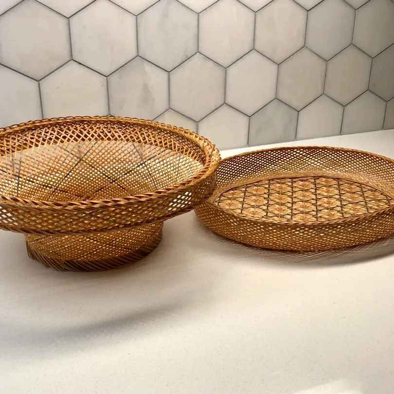 Baskets, Wicker, Home Decor photo 1
