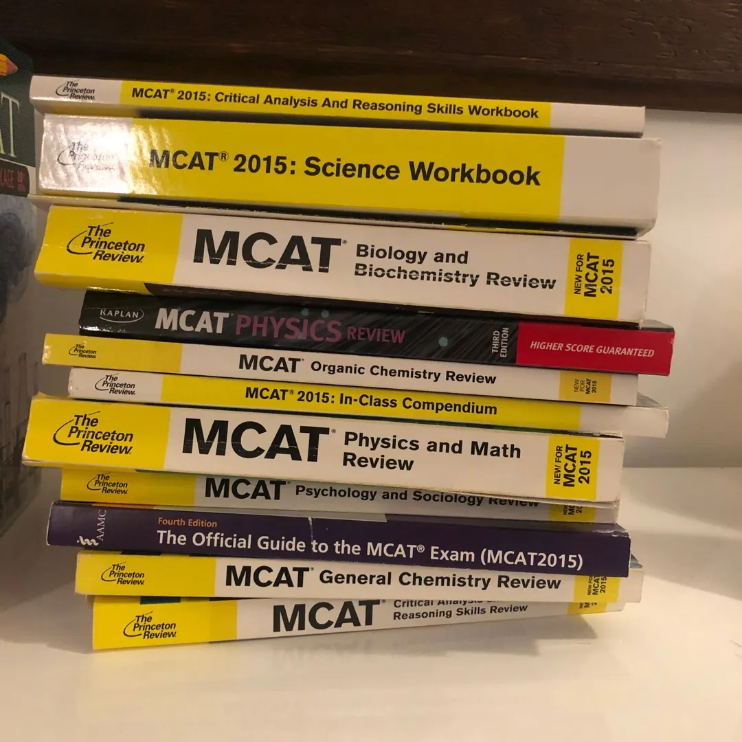 MCAT Study Books photo 6