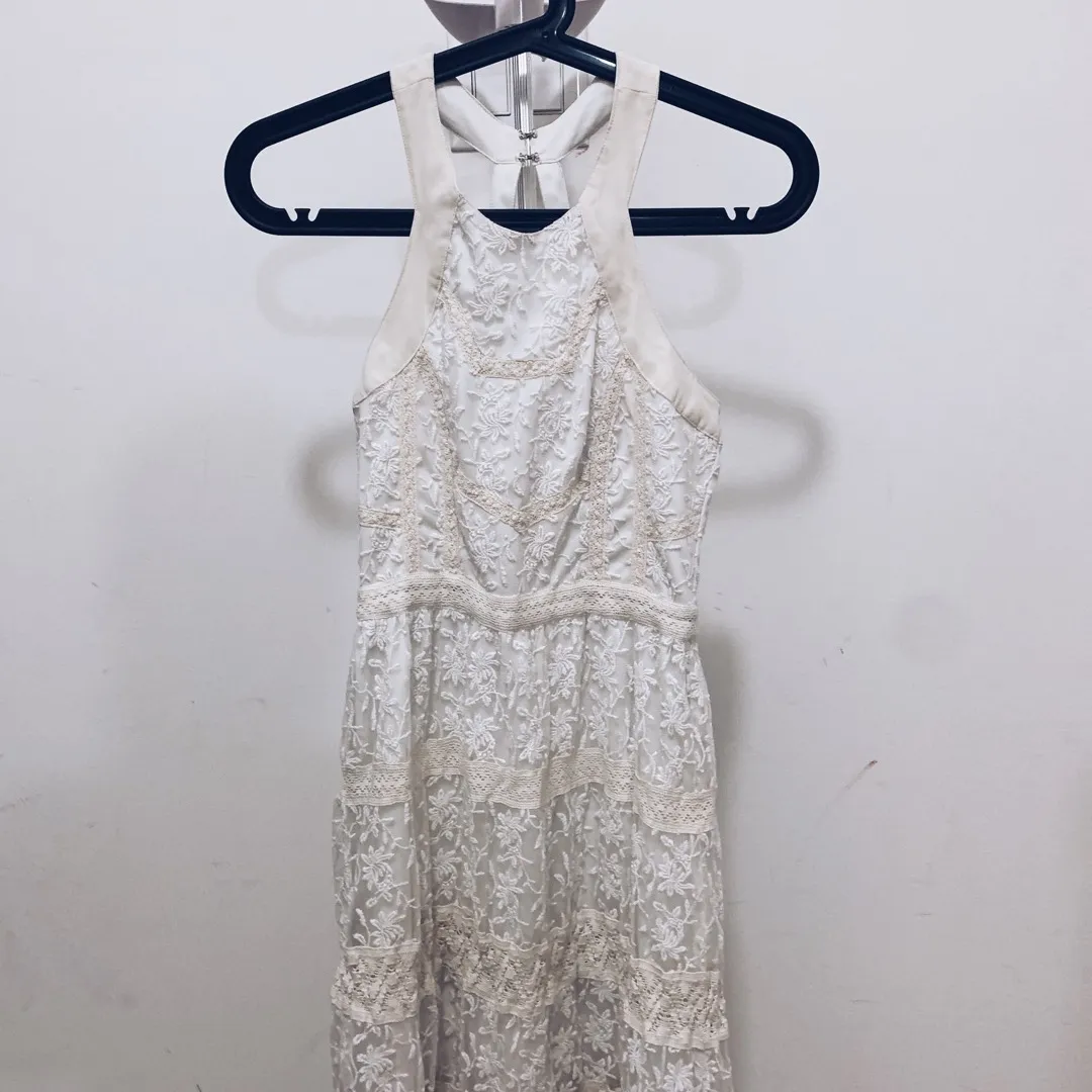 Cream Dress (XS/00) photo 1