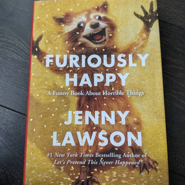 Hardcover Book - Furiously Happy photo 1