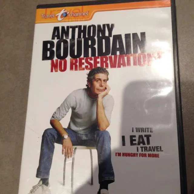 Anthony Bourdain 4 DVD Set - Travel And Food photo 1